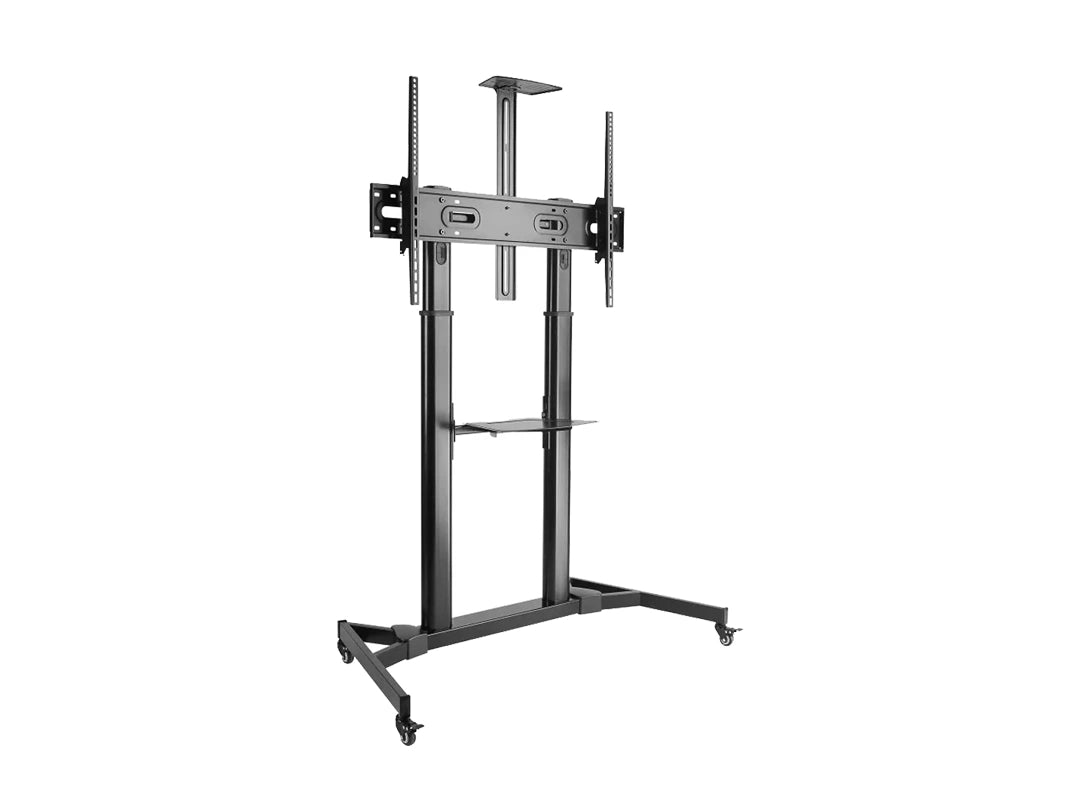 Skill Tech SH 666TB Large Screen Telescopic Height-Adjustable Steel Tv Stand in Qatar Skill Tech SH 666TB Large Screen Telescopic Height-Adjustable Steel Tv Stand in Qatar